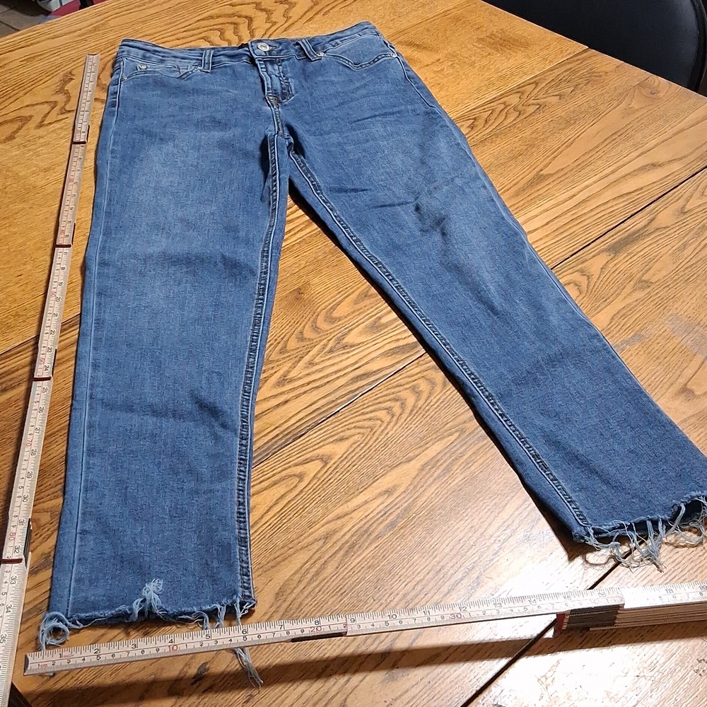 7 FOR ALL MANKIND Womens Jeans Denim 12 Pants Used  Preowned Skinny Boyfriend